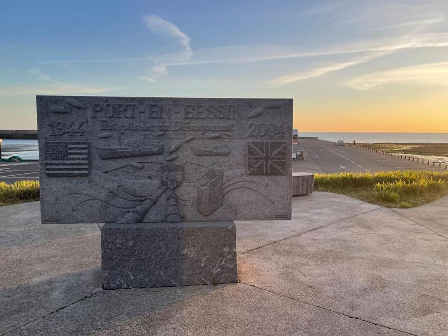 Le Cocon De Mahe Lägenhet Port-en-Bessin-Huppain Exteriör bild